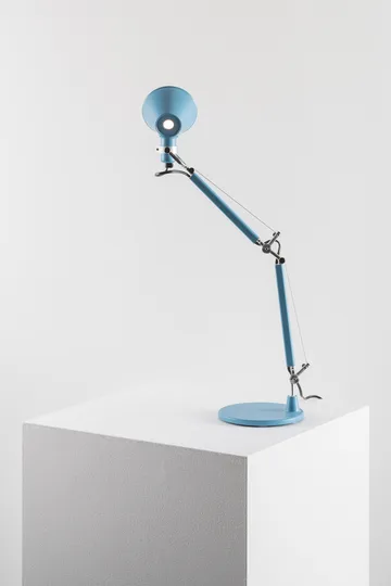Μικρό επιτραπέζιο φωτιστικό, Tolomeo - Light blue - Artemide