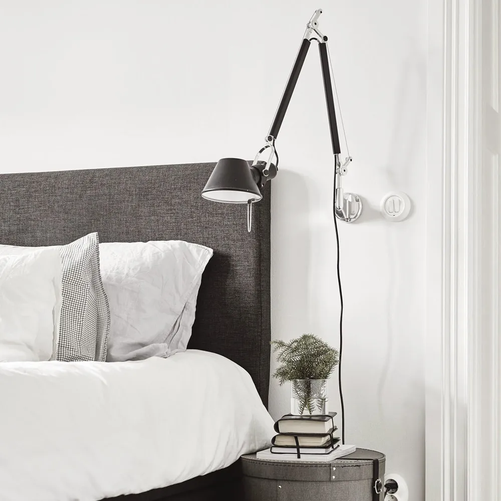 Tolomeo Micro φωτιστικό τοίχου- Black,  Artemide