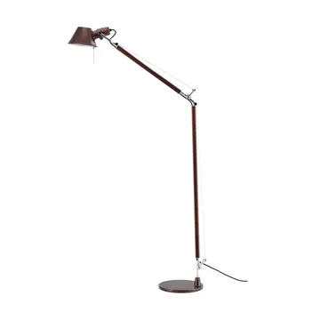 Tolomeo Reading φωτιστικό δαπέδου E27 special edition - Brown metallic - Βάση λάμπας - Artemide