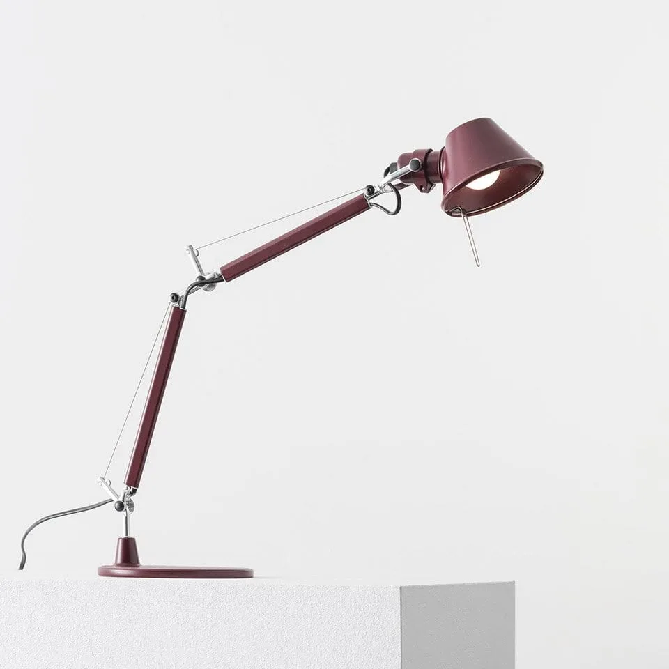 Μικρό επιτραπέζιο φωτιστικό, Tolomeo, Ruby red Artemide
