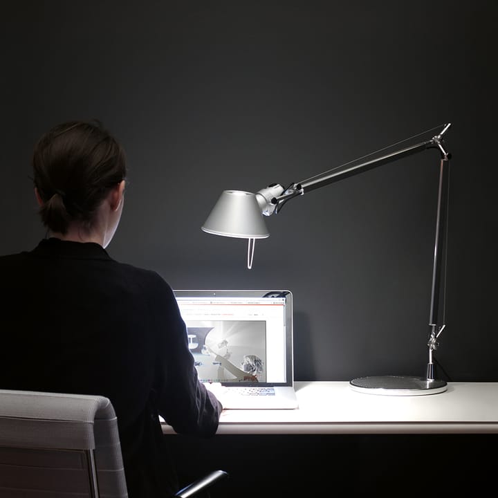 Μικρό επιτραπέζιο φωτιστικό, Tolomeo, Μαύρο Artemide