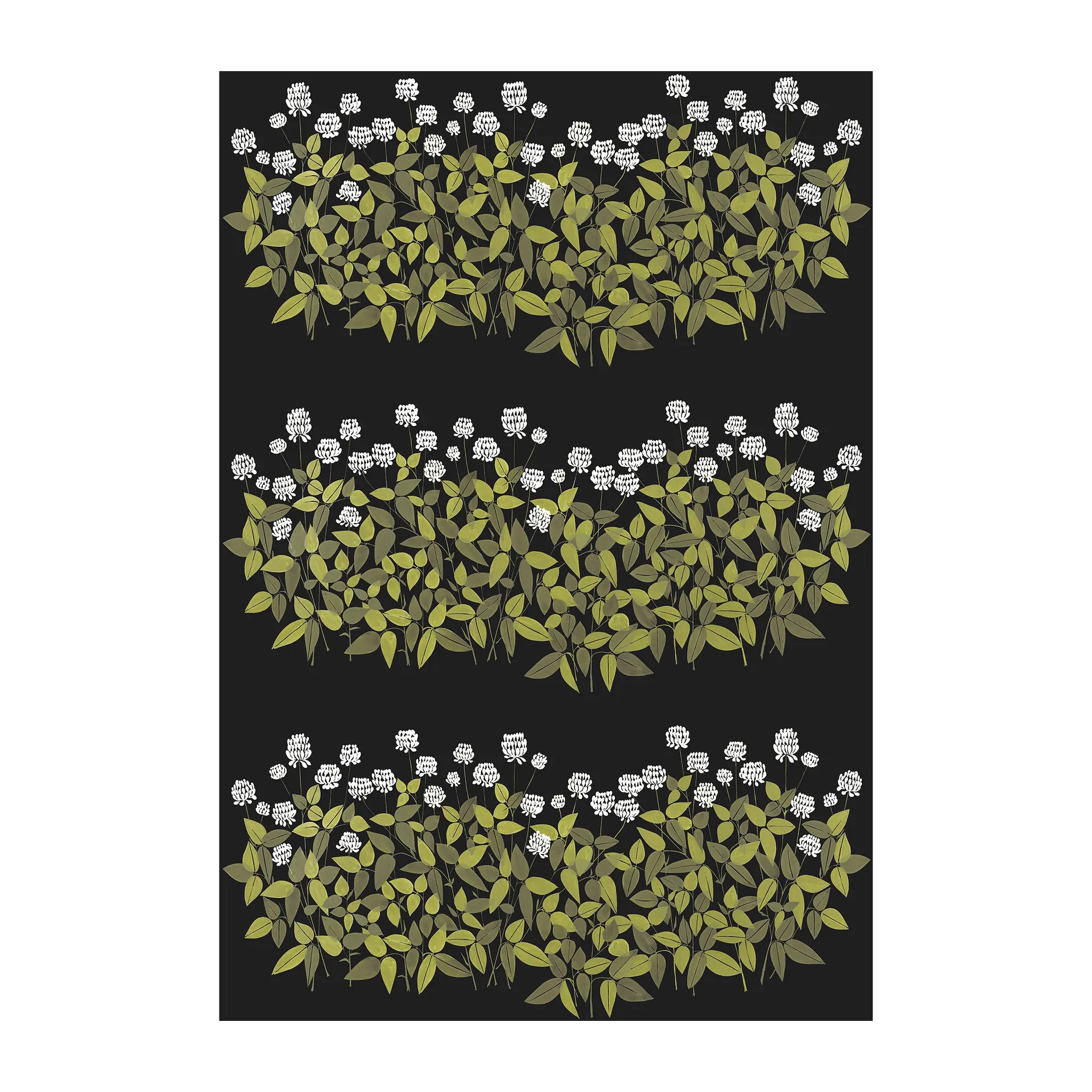 Ύφασμα Άνγκσμαρκ, Πράσινο-μαύρο Arvidssons Textil