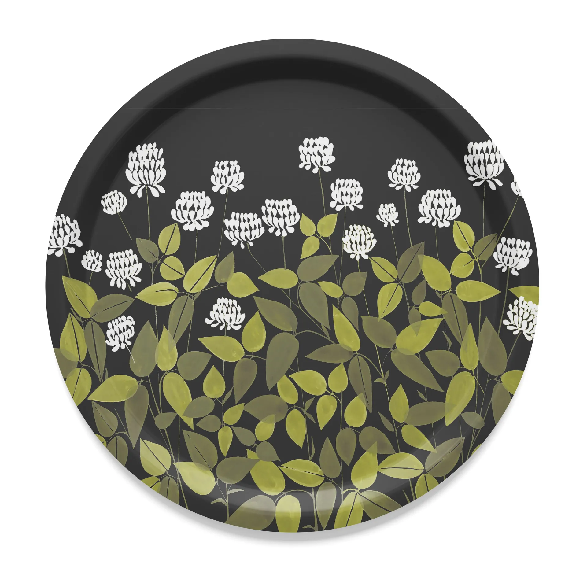 Δίσκος Ängsmark Ø31 cm, Πράσινο-μαύρο Arvidssons Textil