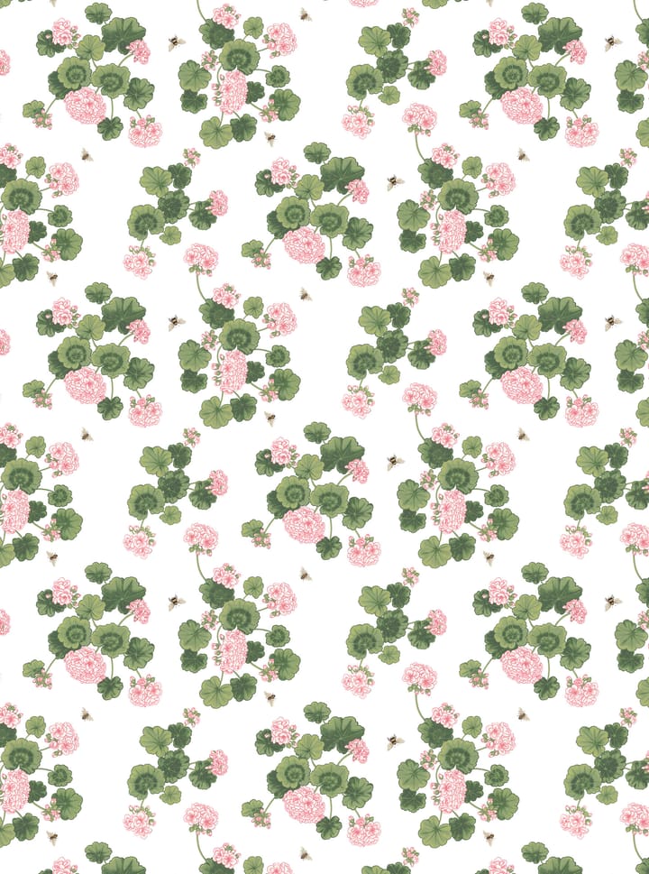 Astrid ύφασμα - Ροζ-πράσινο - Arvidssons Textil