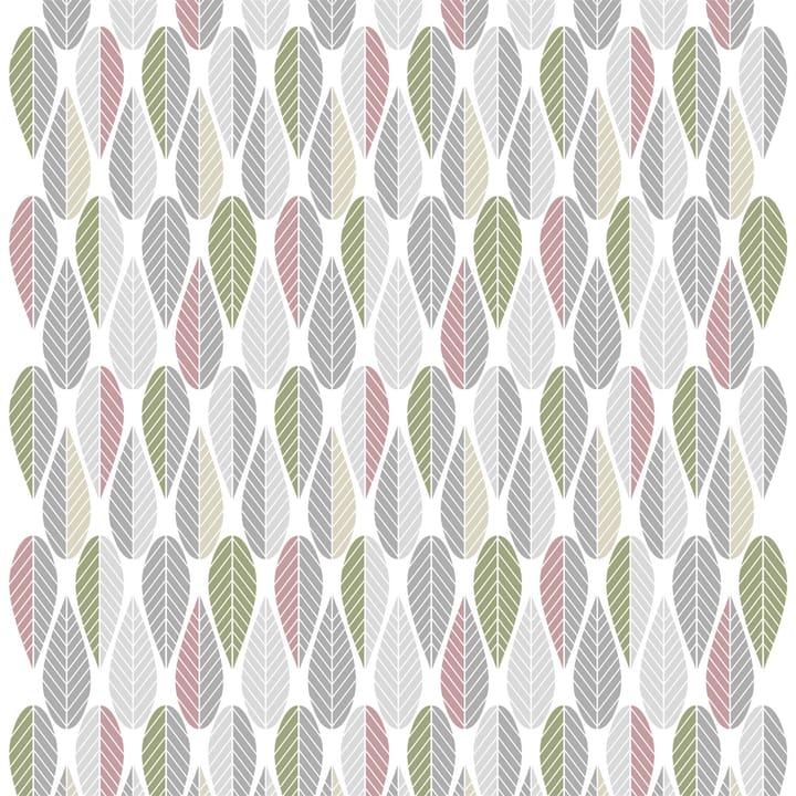 Blader ύφασμα - ροζ-γκρι-πράσινο - Arvidssons Textil