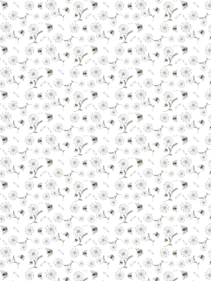 Blomstersurr ύφασμα - Μπεζ - Arvidssons Textil