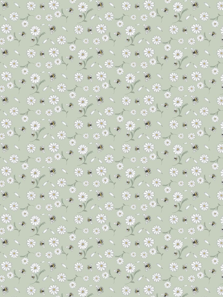 Blomstersurr ύφασμα - Πράσινο - Arvidssons Textil