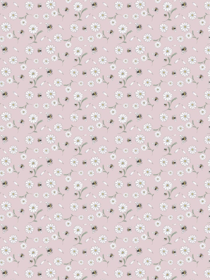 Blomstersurr ύφασμα - Ροζ - Arvidssons Textil