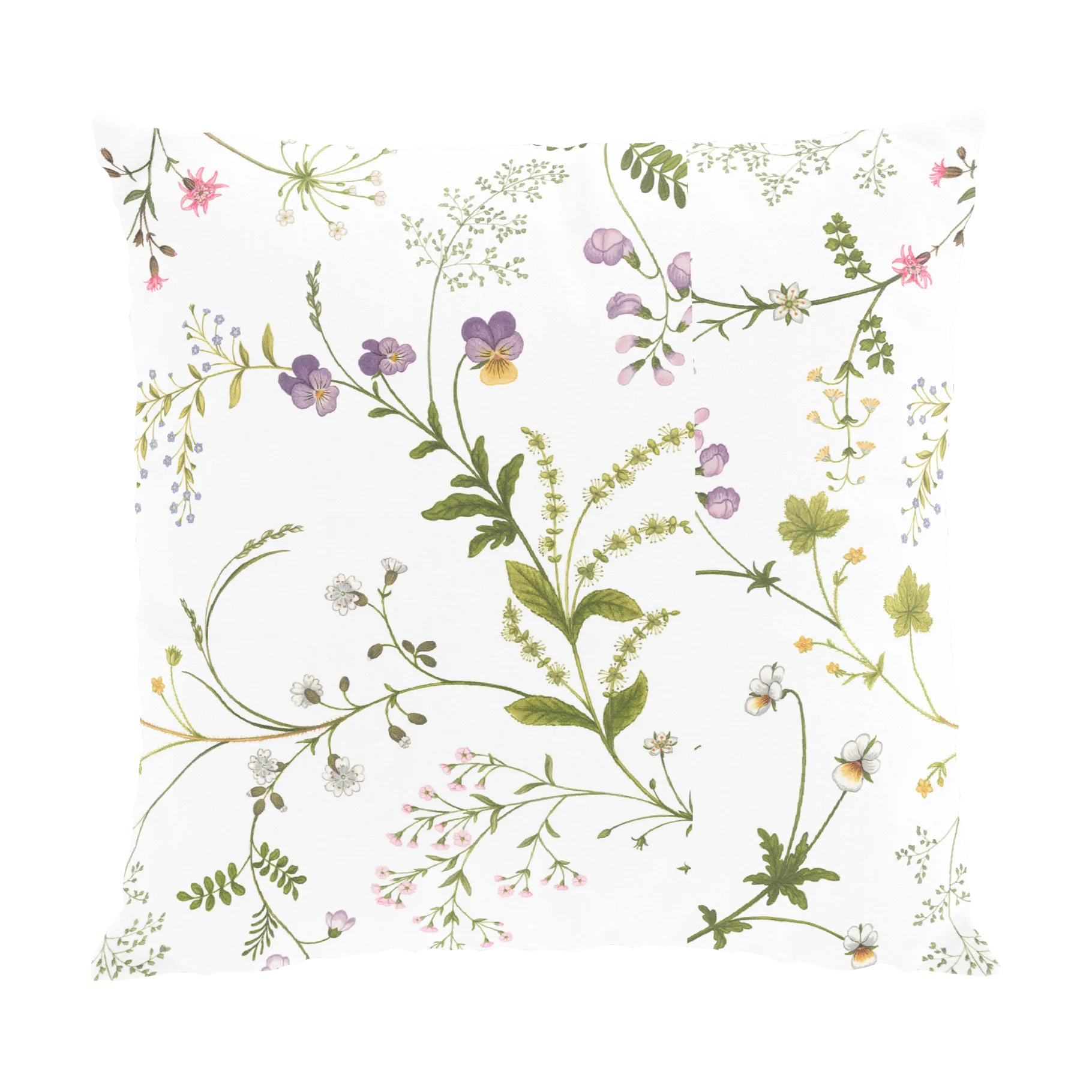 Κάλυμμα μαξιλαριού Blomsteryra 47x47 cm, Πράσινο Arvidssons Textil