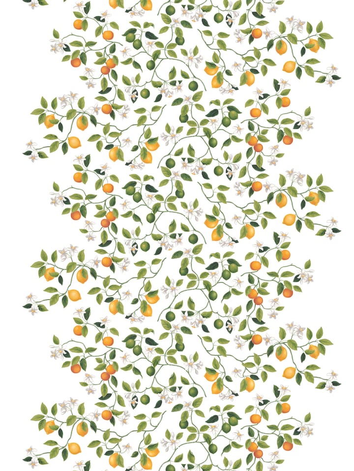 Citrusträdet ύφασμα - Πράσινο-πράσινο - Arvidssons Textil