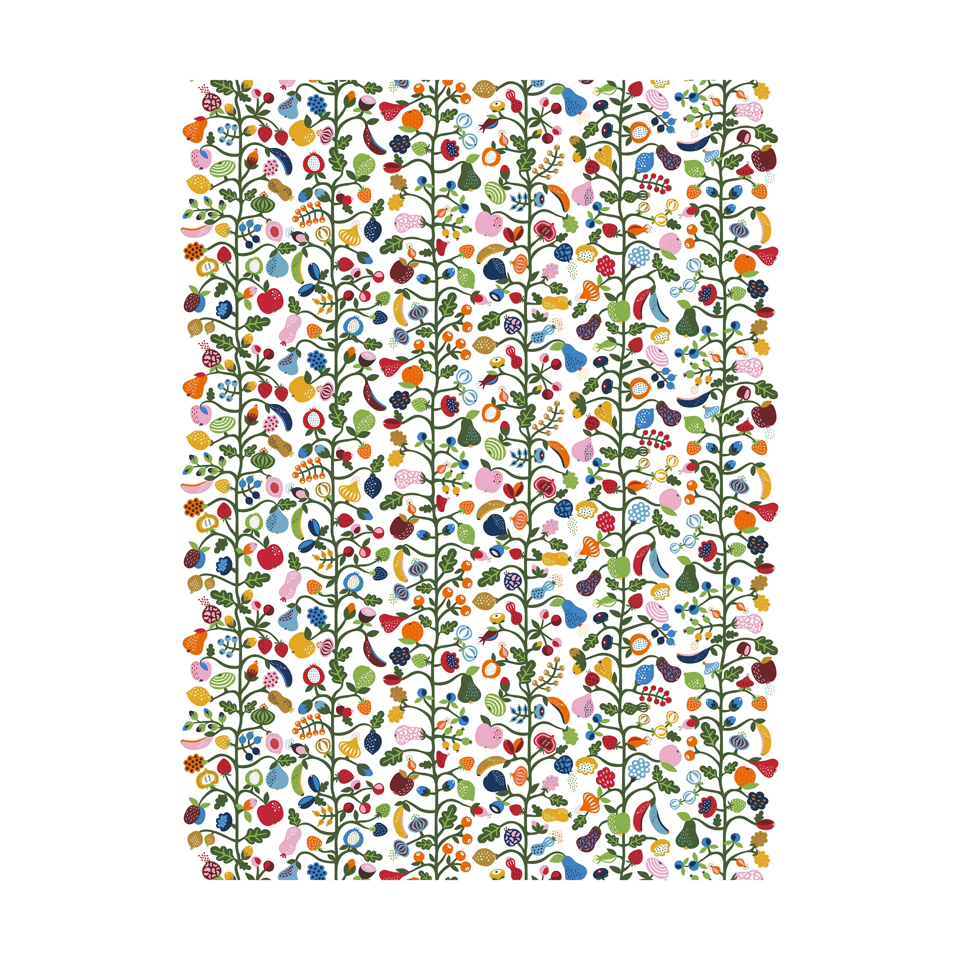 Fruktträdgården ύφασμα, Multi Arvidssons Textil