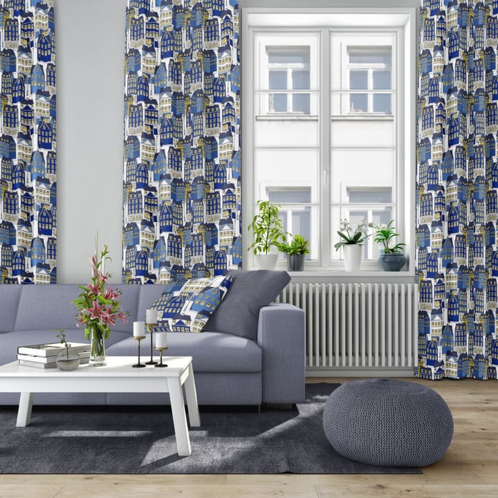 Gamlastan ύφασμα - Μπλε - Arvidssons Textil