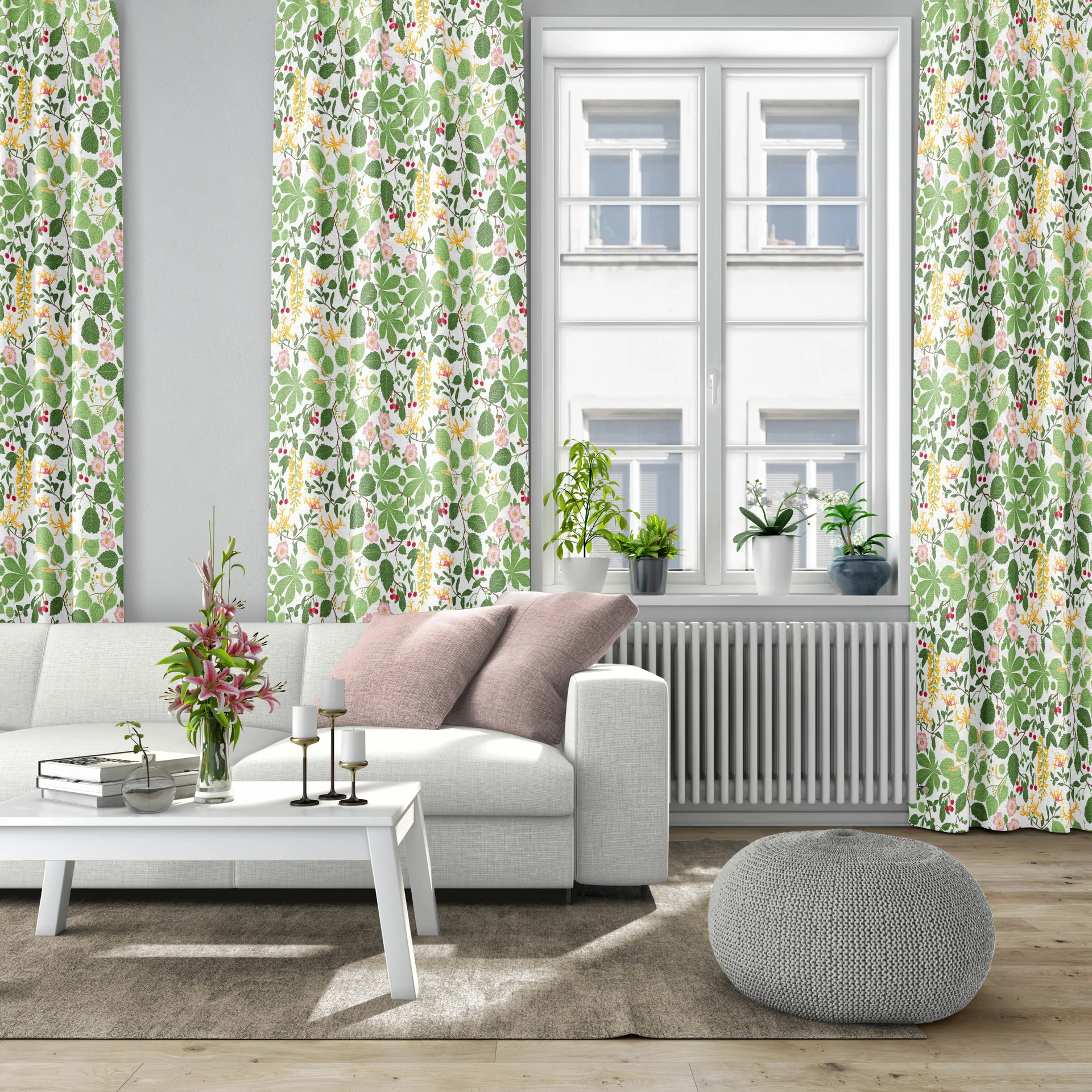 Ύφασμα Haga, Πράσινο Arvidssons Textil