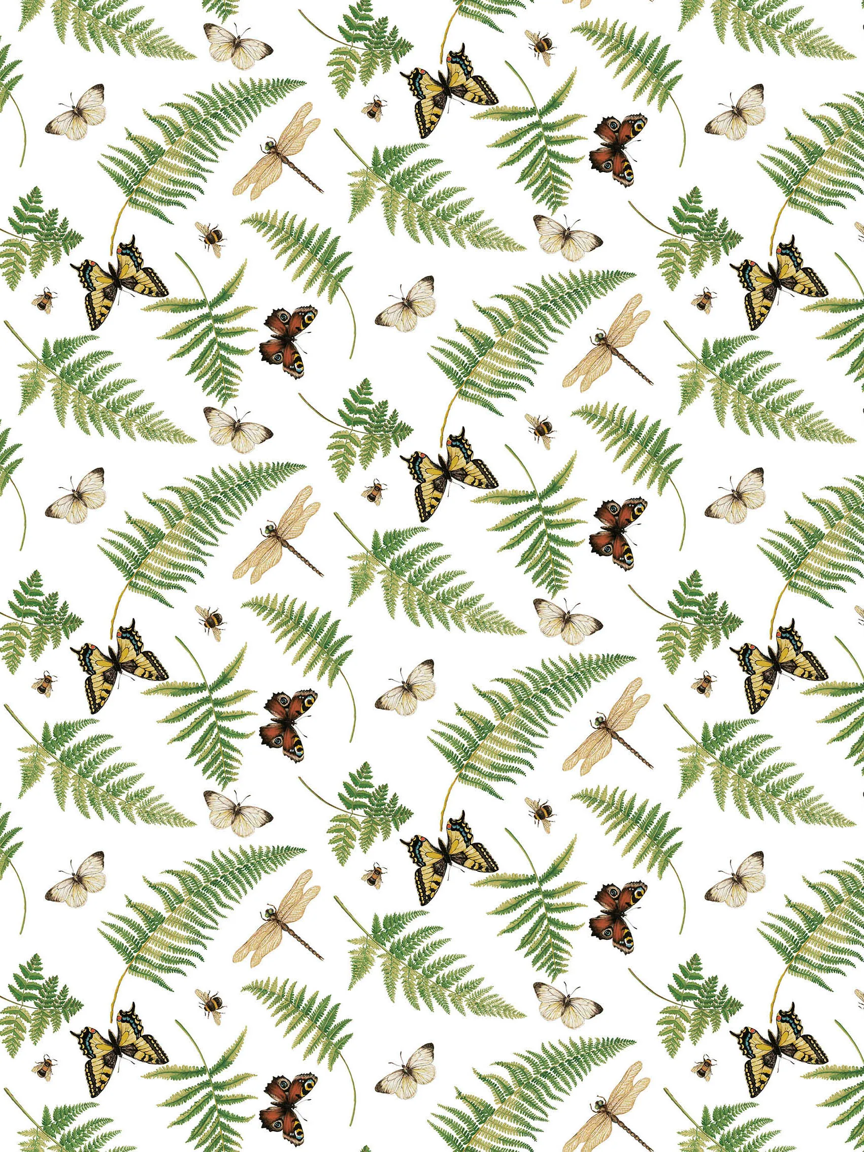 Humlan ύφασμα, Πράσινο Arvidssons Textil