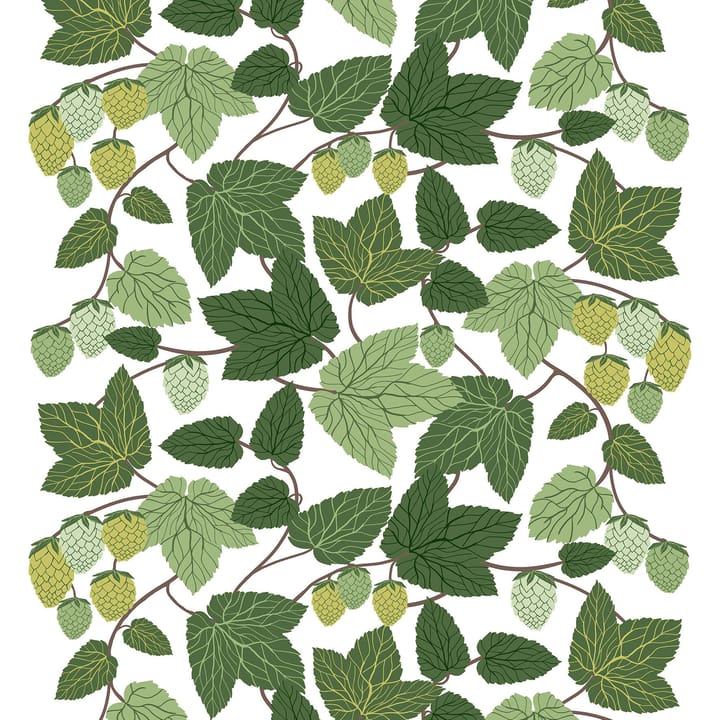 Humlen ύφασμα - πράσινο - Arvidssons Textil