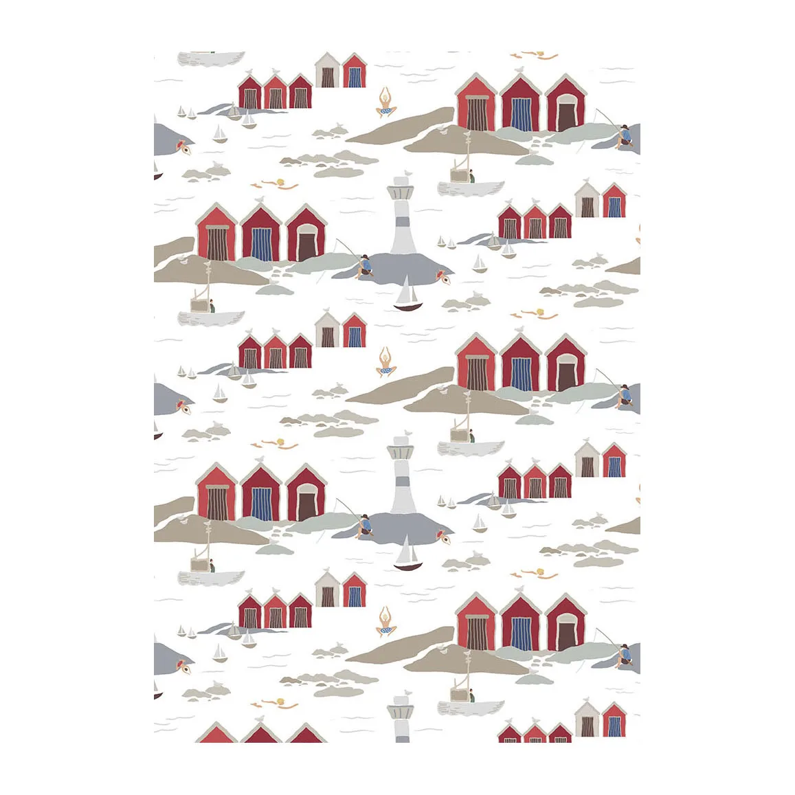 Μουσαμάς, Kust, Λευκό Arvidssons Textil