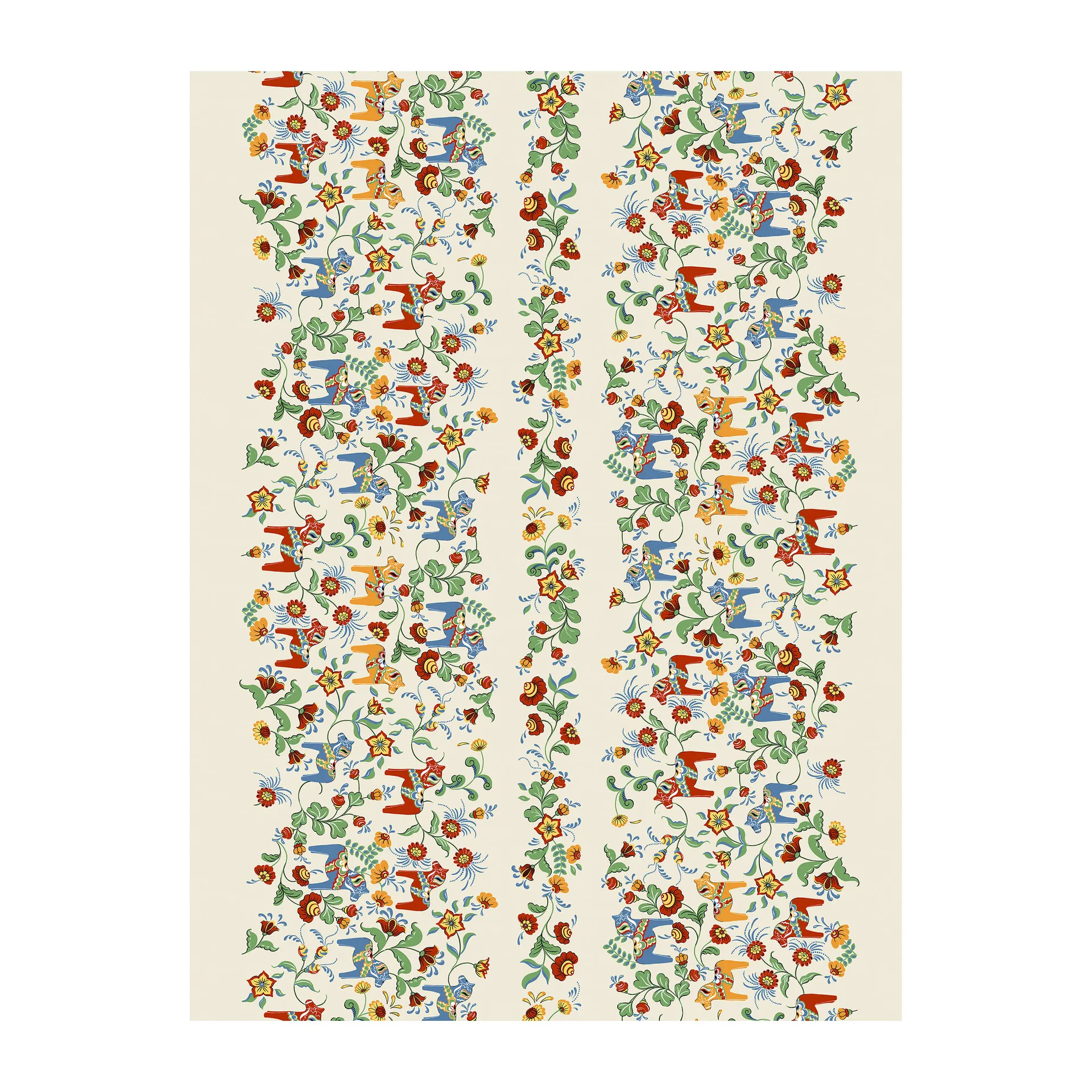 Ύφασμα Leksand Bård, Μπεζ Arvidssons Textil