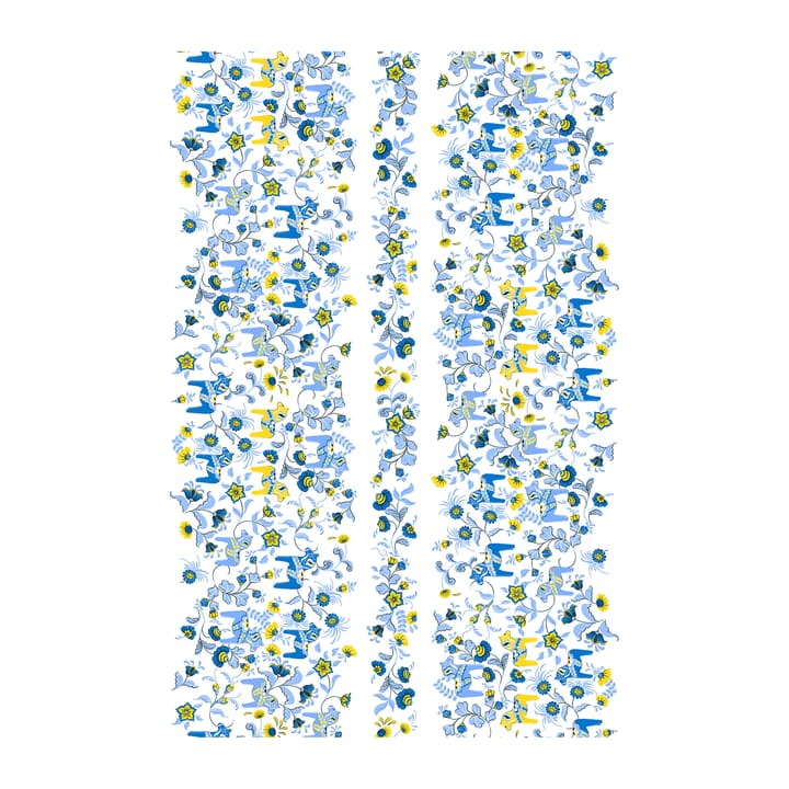 Μουσαμάς, Leksand - Mπλε-κίτρινο - Arvidssons Textil
