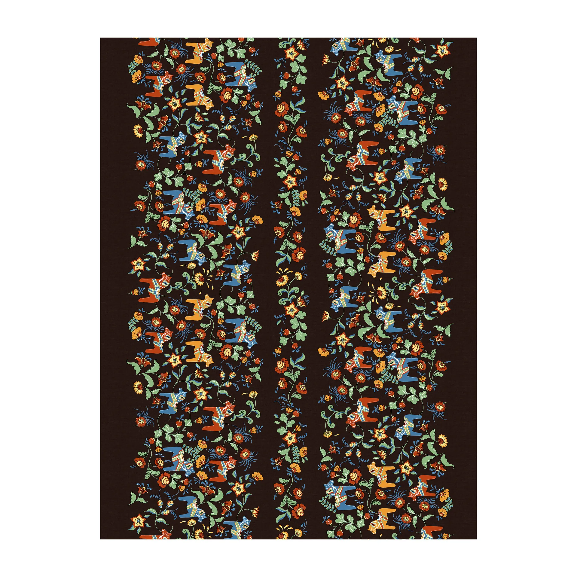 Μουσαμάς, Leksand, Μαύρο Arvidssons Textil