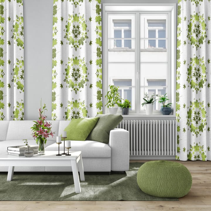 Lövkrans ύφασμα, Πράσινο Arvidssons Textil