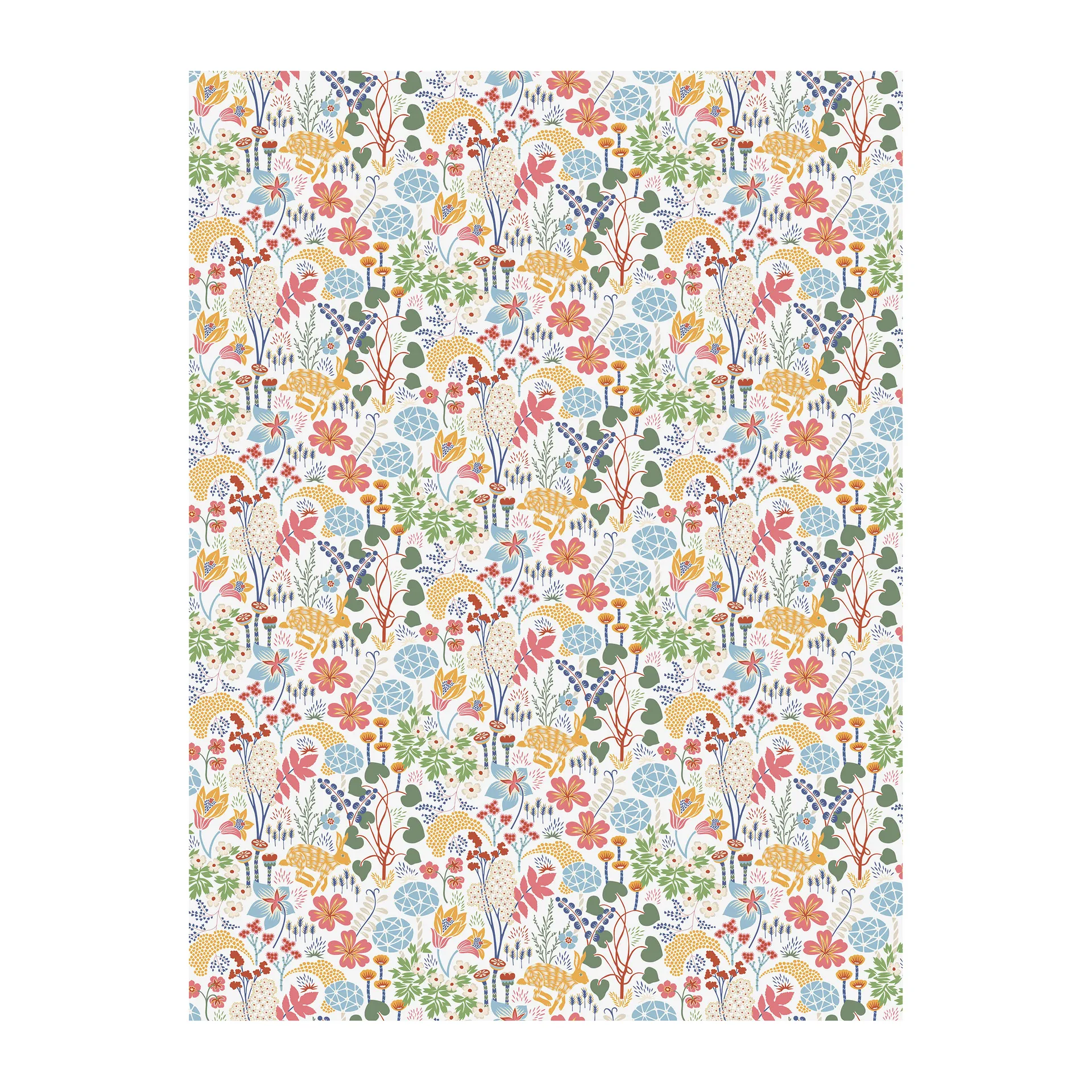 Μουσαμάς, Lyckeflykt, Πολύχρωμο Arvidssons Textil