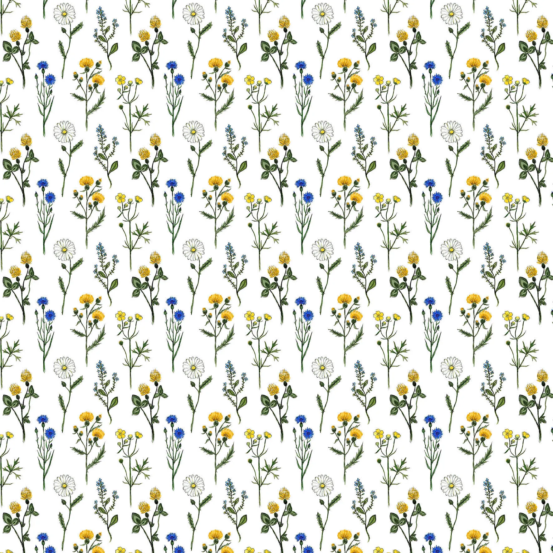 Midsommar ύφασμα,  Arvidssons Textil