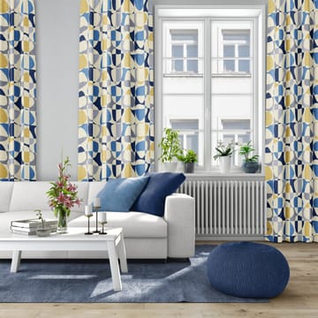 Mosaik ύφασμα - μπλε - Arvidssons Textil