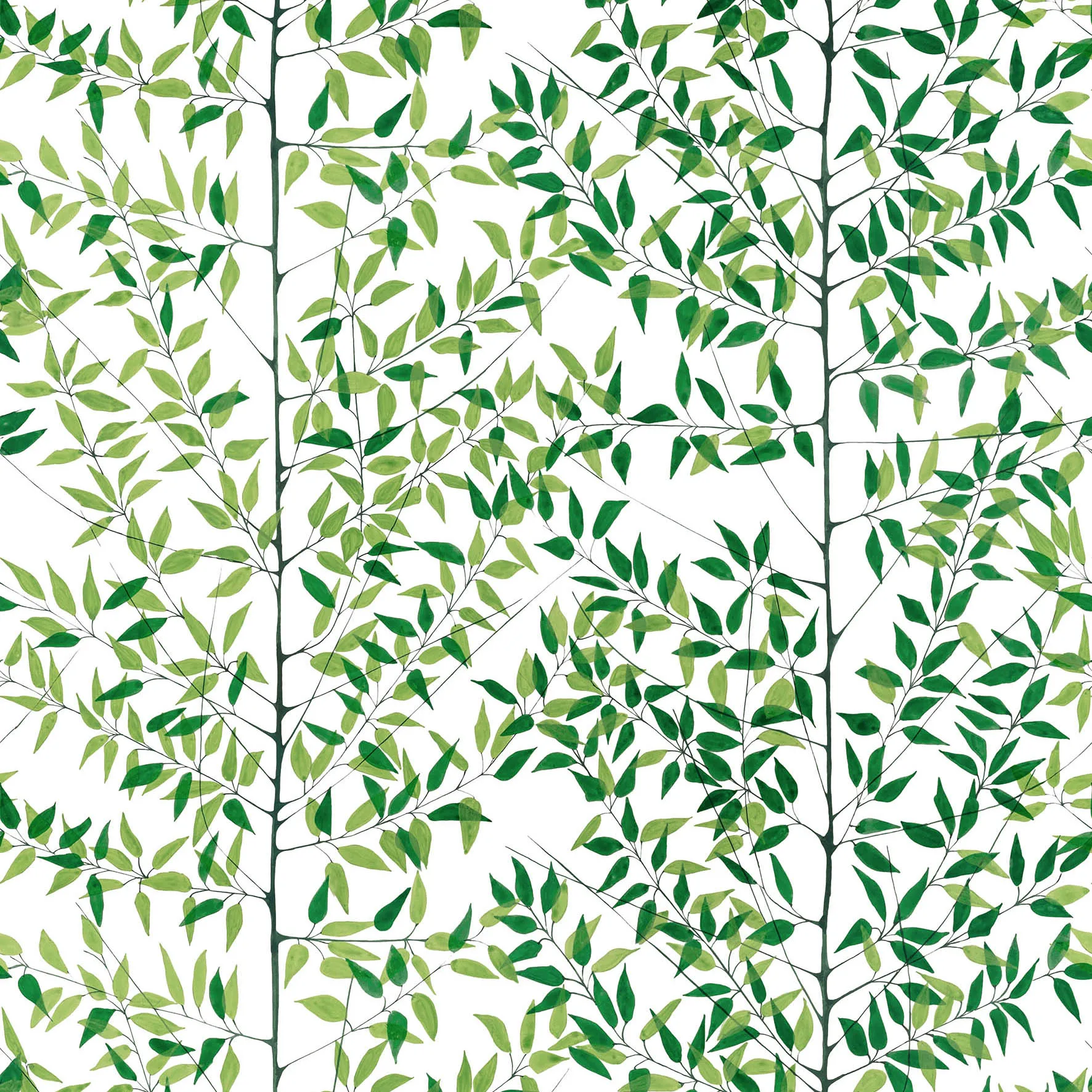 När staren kom ύφασμα, πράσινο Arvidssons Textil