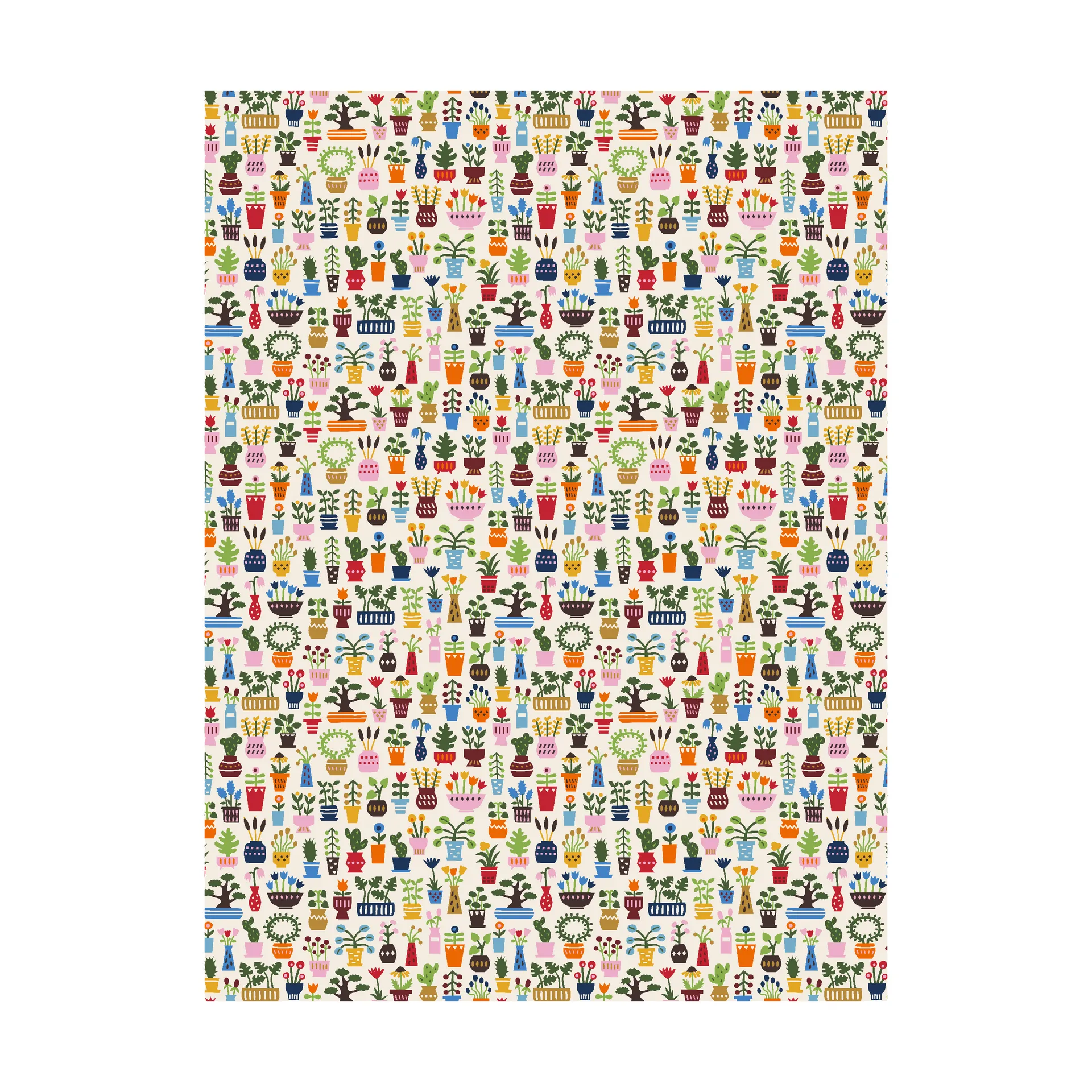 Ύφασμα Orangeriet, Multi Arvidssons Textil