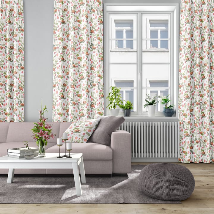 Sova räv μαξιλαροθήκη 47x47 cm, Πράσινο-ροζ Arvidssons Textil