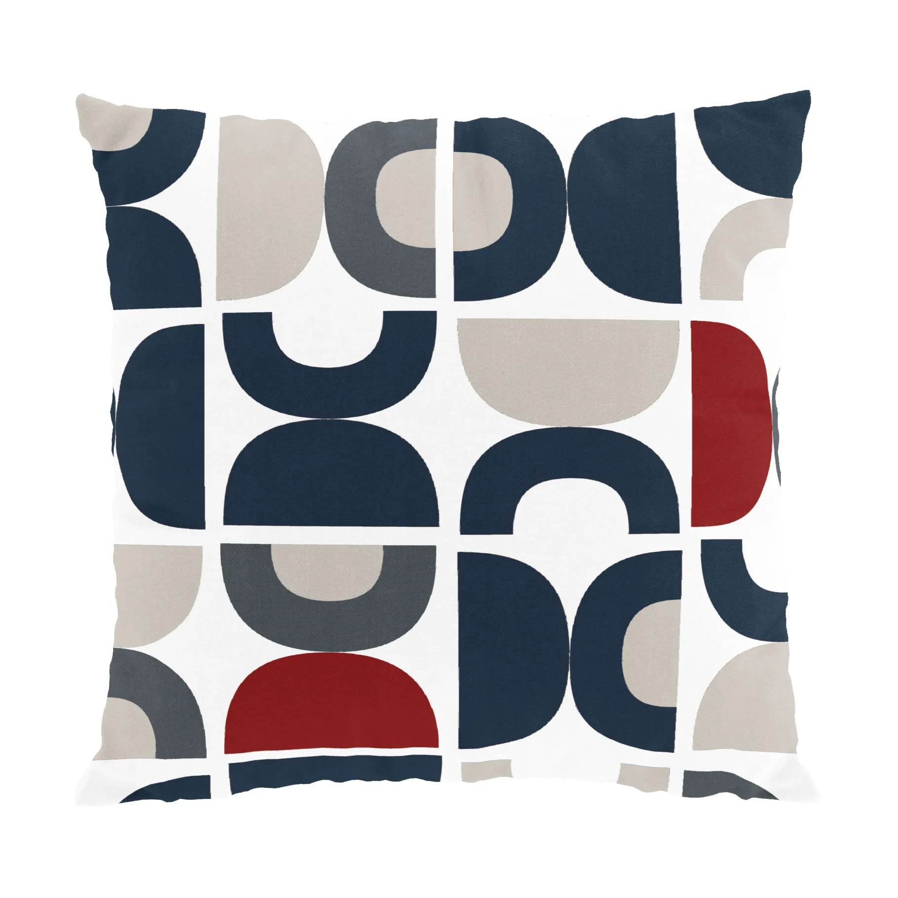 Κάλυμμα μαξιλαριού Spiraldans 47x47 cm, Μπλε Arvidssons Textil