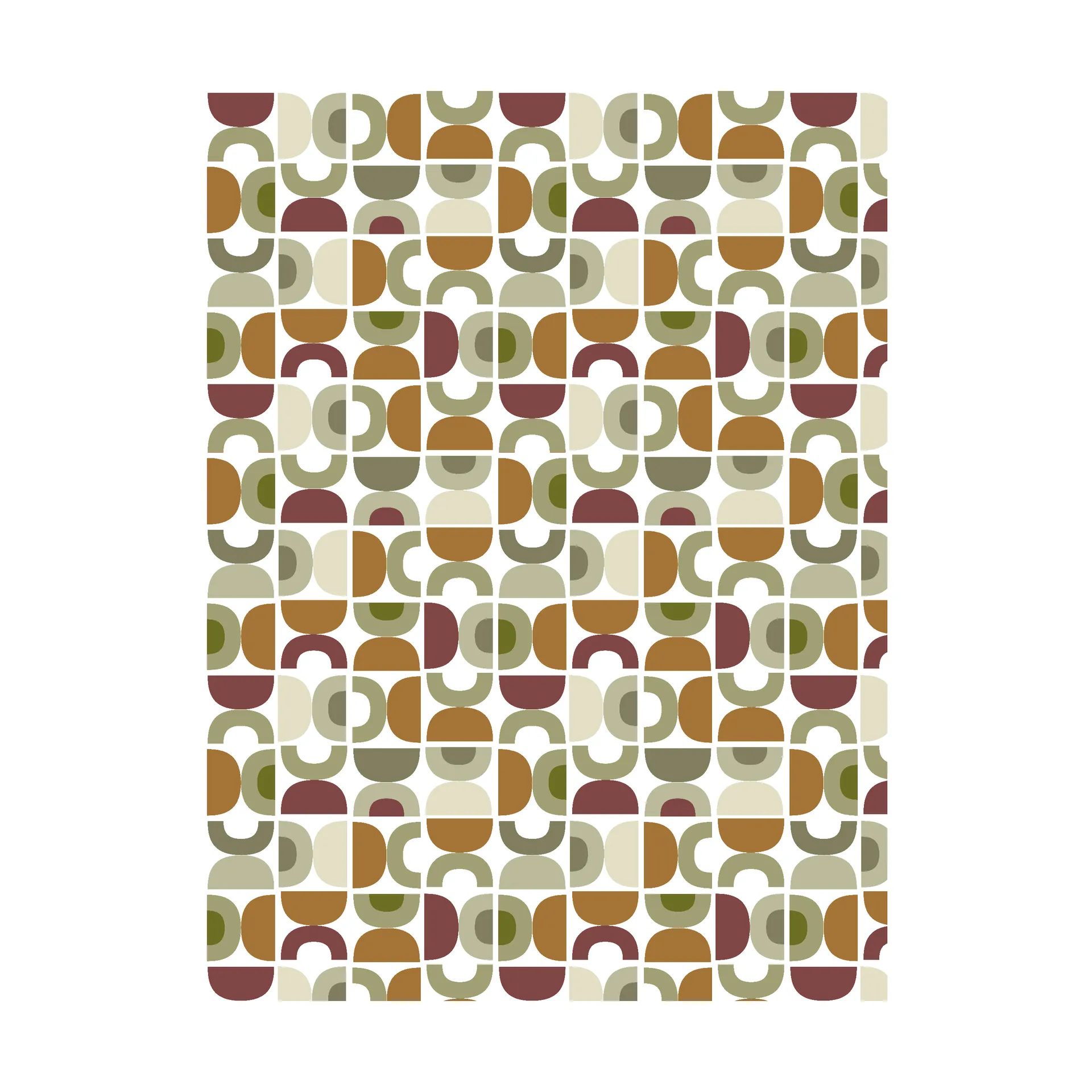 Ύφασμα Spiraldans, Μπεζ Arvidssons Textil
