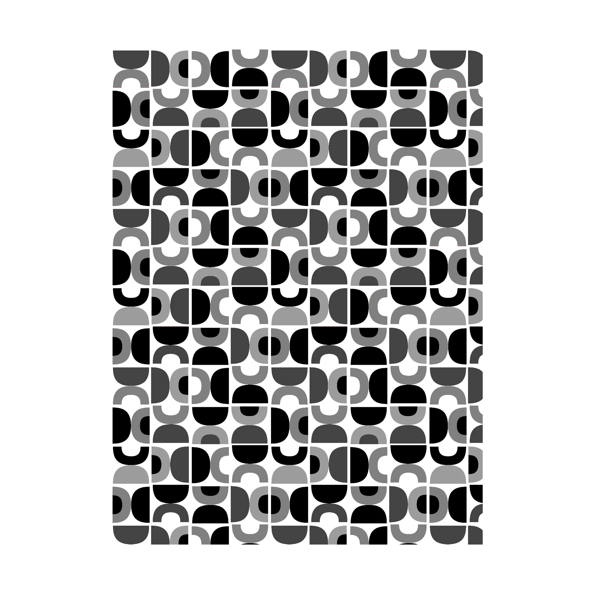 Ύφασμα Spiraldans, Γκρι Arvidssons Textil