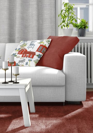 Strövtåg μαξιλαροθήκη 47x47 cm - Κόκκινο - Arvidssons Textil