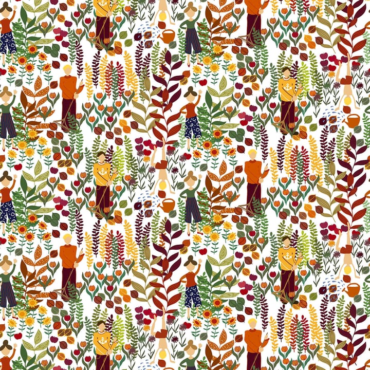 Trädgård ύφασμα - σκουριά - Arvidssons Textil
