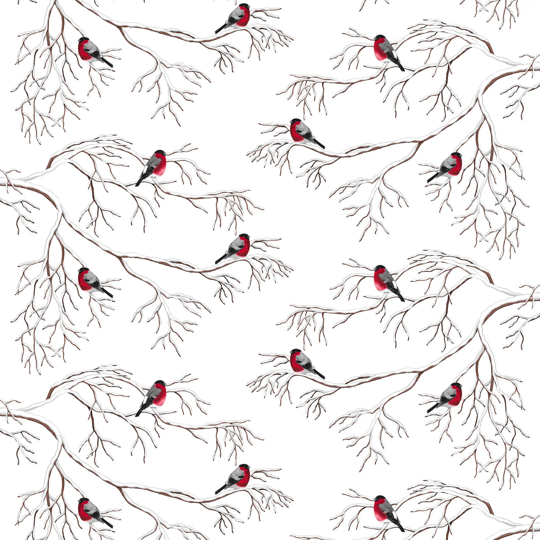 Ύφασμα Vinterland, Offwhite Arvidssons Textil