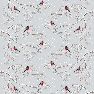 Ύφασμα Vinterland - Γκρι - Arvidssons Textil