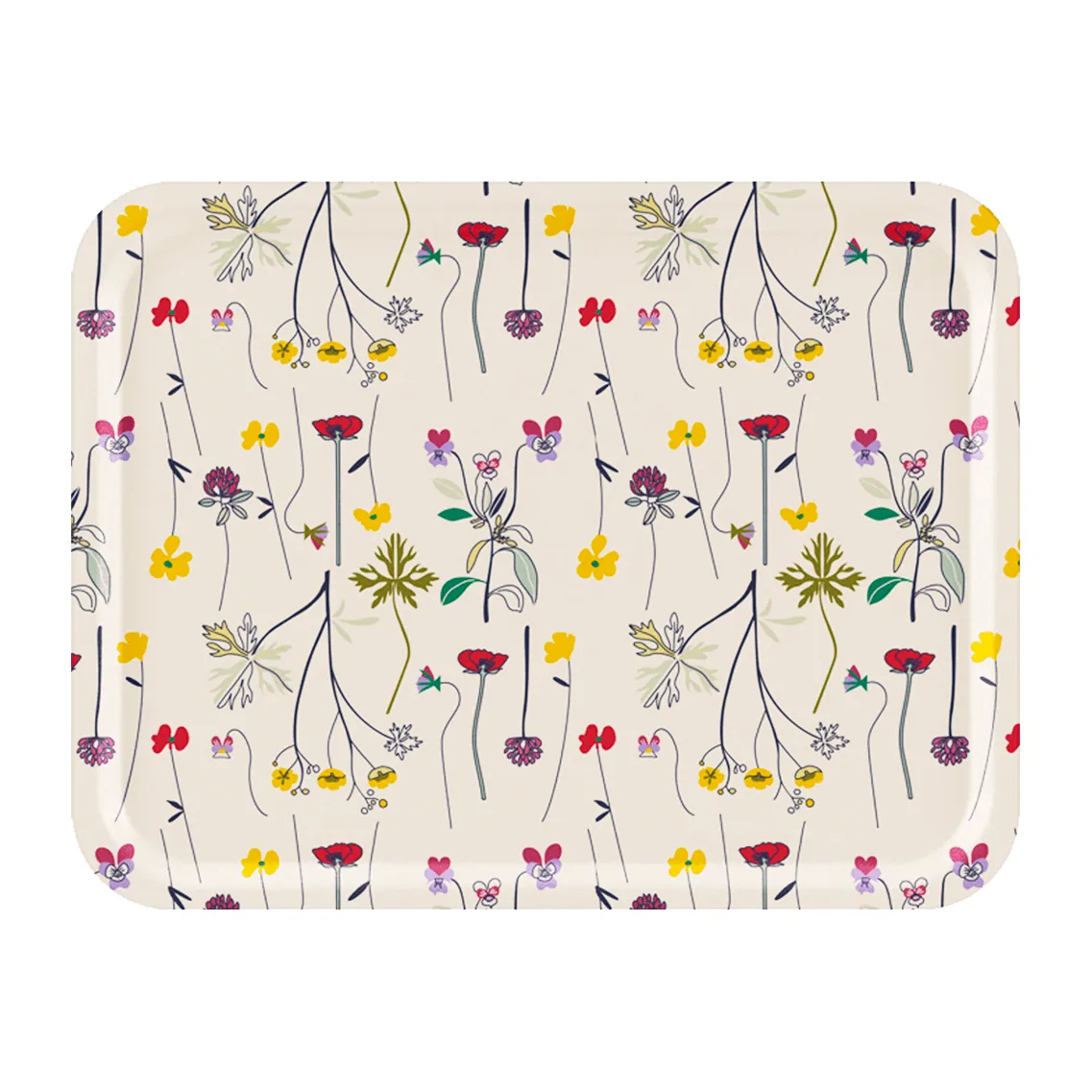 Δίσκος, Herbarium, 33x43 εκ, Υπόλευκο Åry Home