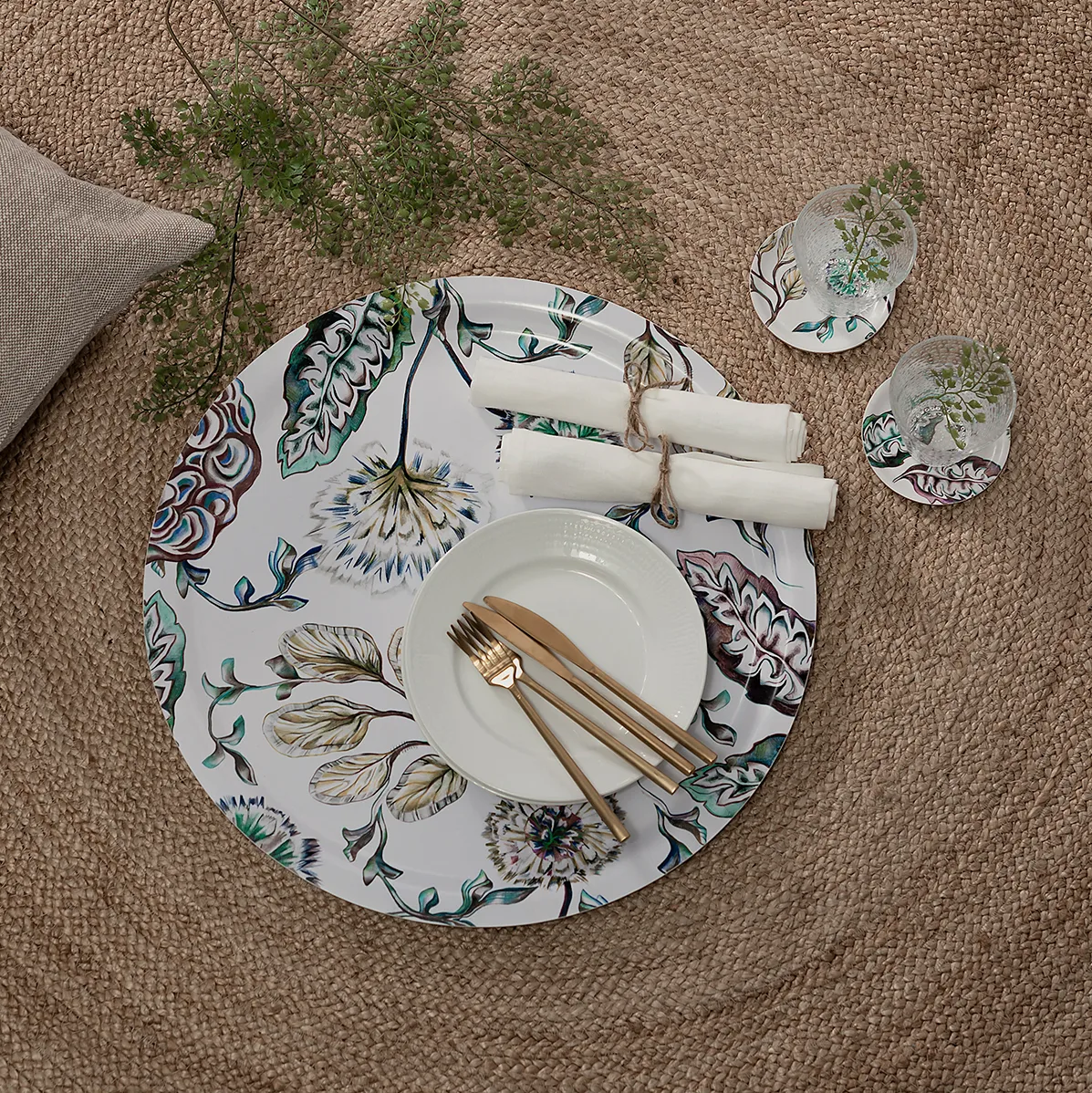 Σουβέρ In Bloom συσκευασία 4 τεμαχίων, Ø11 εκ Åry Home