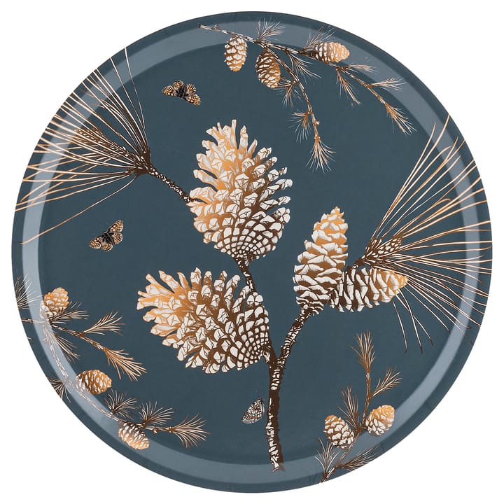 Pine Cone δίσκος Ø 38 cm - Thunder blue - Åry Home