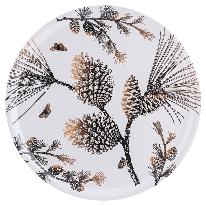 Pine Cone δίσκος Ø 38 cm - Λευκό του βαμβακιού - Åry Home