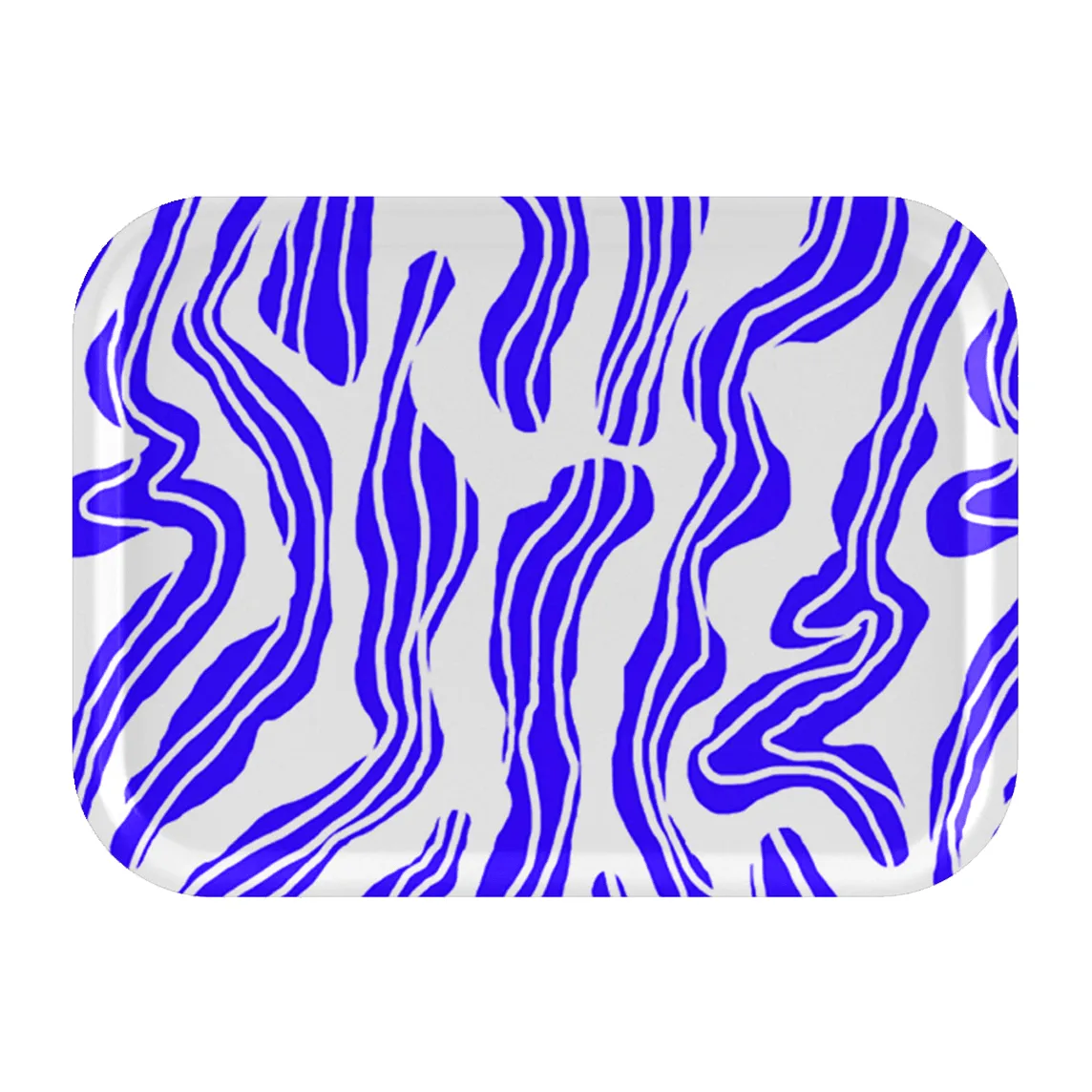 Δίσκος Sudd 20x27 εκ, Μπλε-λευκό Åry Home