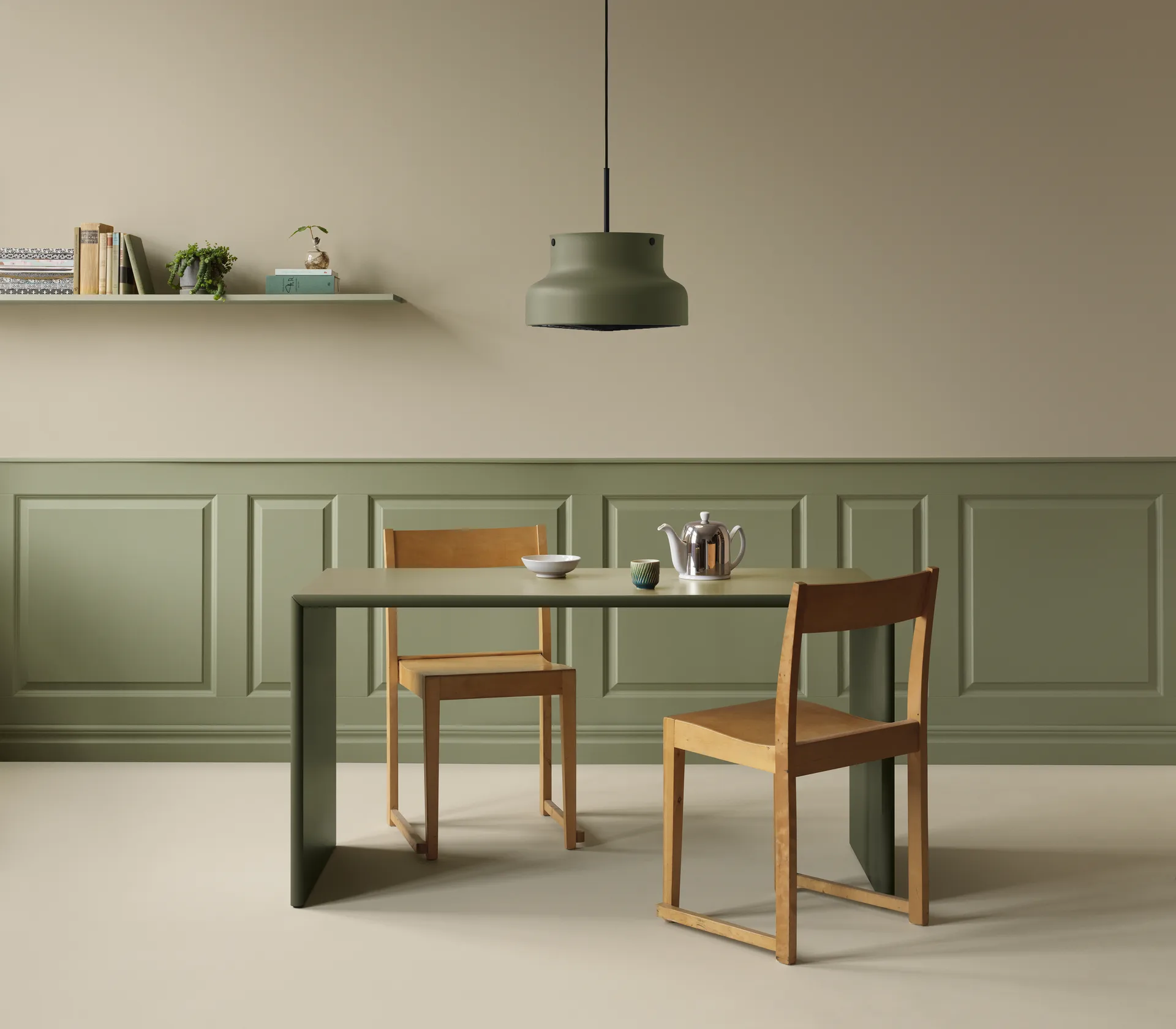 Bumling φωτιστικό 400 mm, Πράσινο πούδρας Ateljé Lyktan