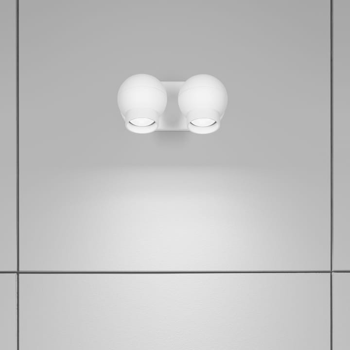 Ogle μίνι twin φωτιστικό τοίχου - λευκό - Ateljé Lyktan