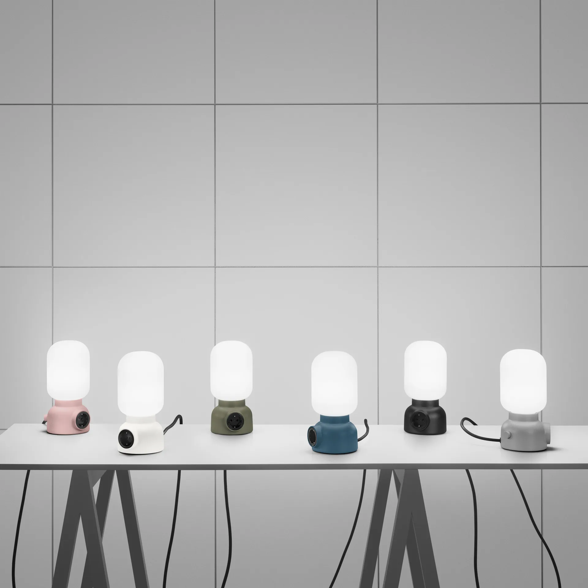 Plug φωτιστικό, ροζ πούδρας Ateljé Lyktan