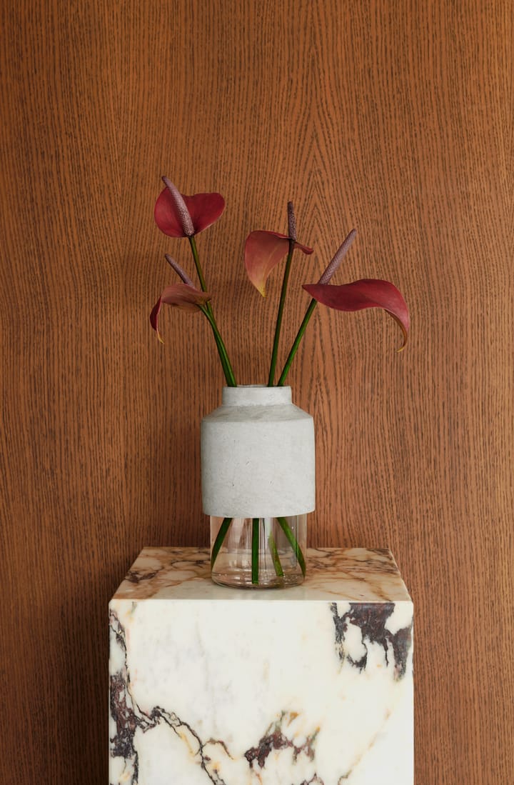 Πλίνθος ψηλό τραπεζάκι 30x30x51 ε�κ, Multi rose Audo Copenhagen