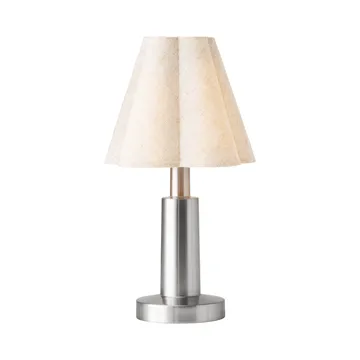 Admiral φορητή επιτραπέζια λάμπα - Chrome-linen, 27 εκ. - Audo Copenhagen