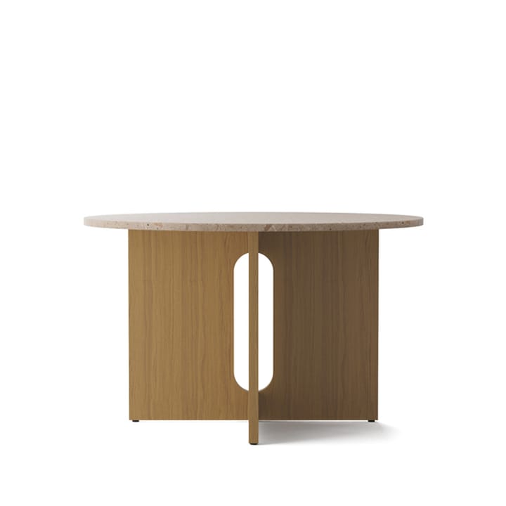 Τραπέζι Androgyne - Αμμόλιθος - ατριμμάτιστη βάση από ξύλο βελανιδιάς  - Audo Copenhagen