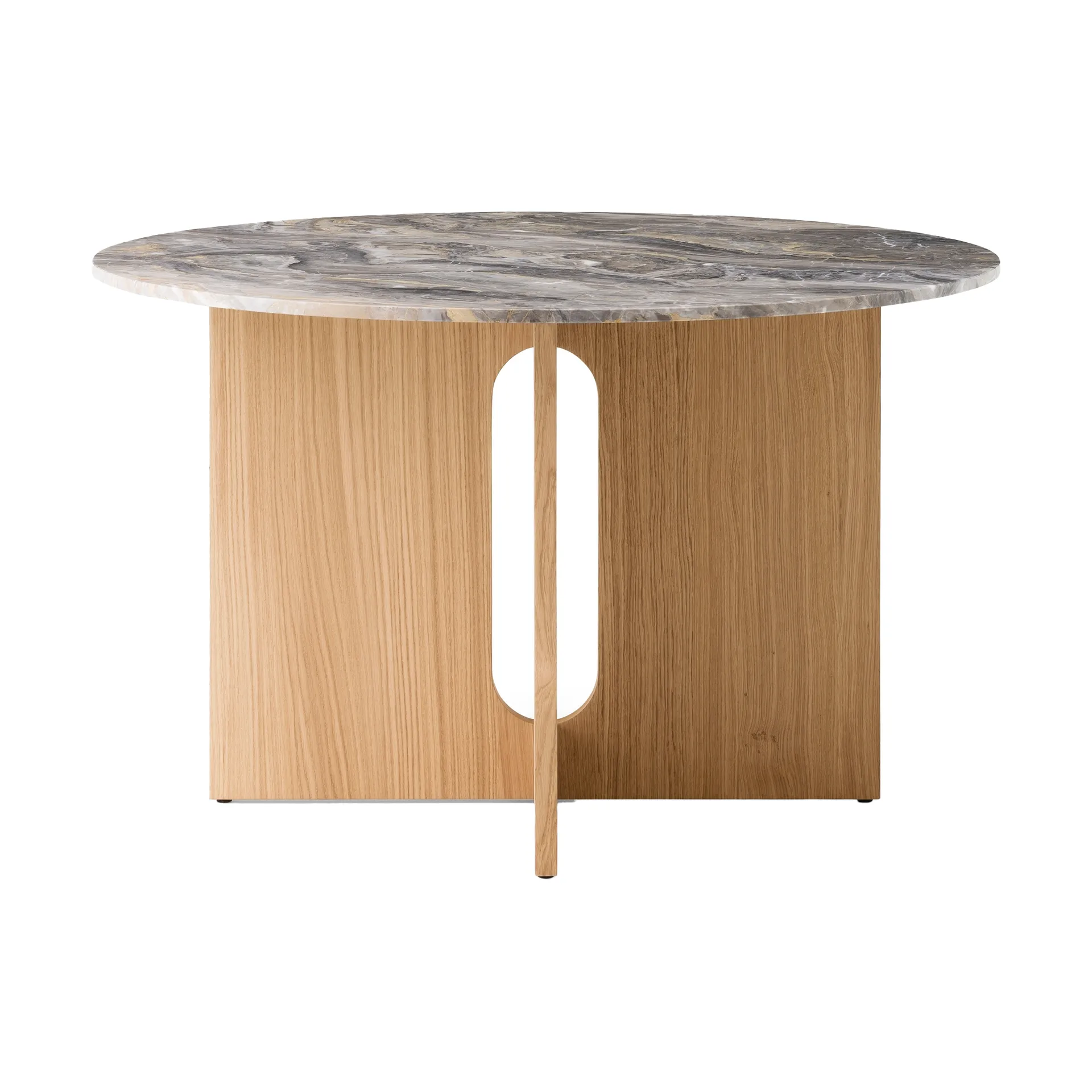 Τραπέζι Androgyne, Grey galaxy-ακατέργαστη βελανιδιά Audo Copenhagen