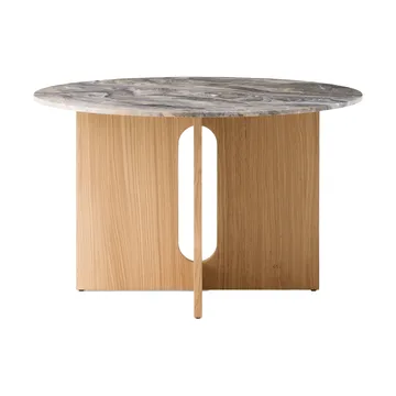 Τραπέζι Androgyne - Grey galaxy-ακατέργαστη βελανιδιά - Audo Copenhagen